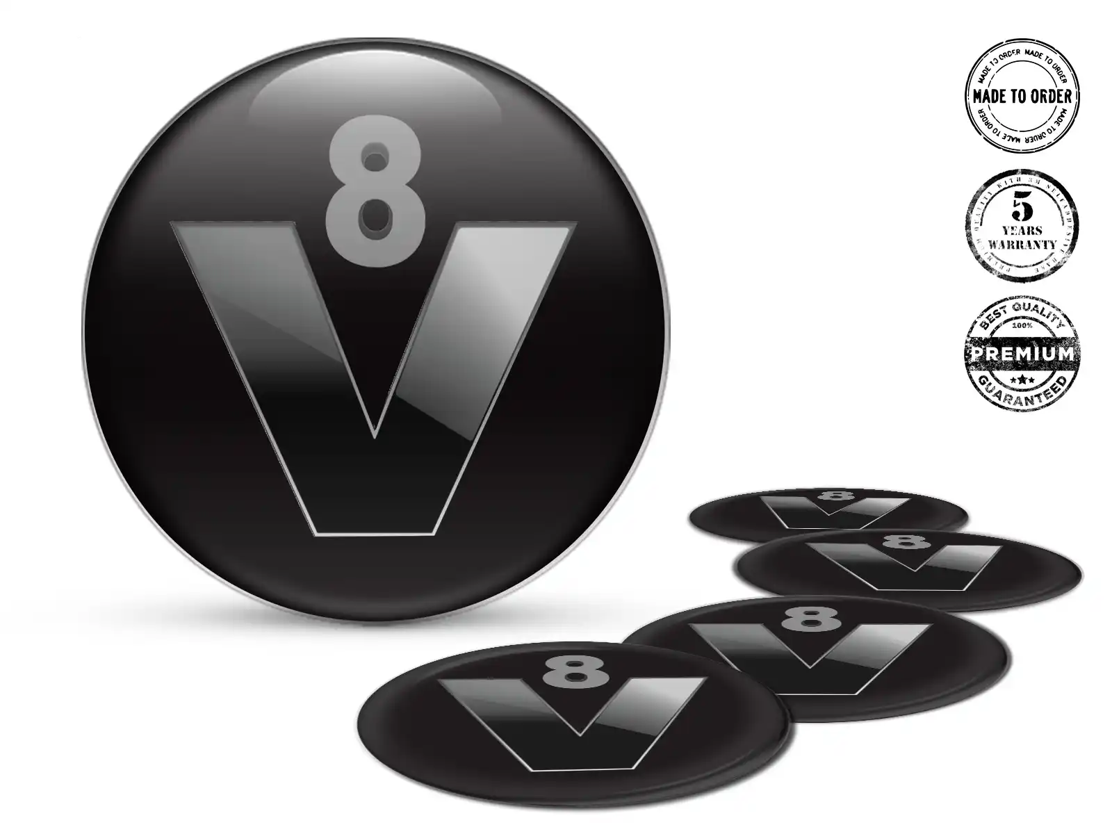 Car rim decal Premium Style Luxury Drift Dome
